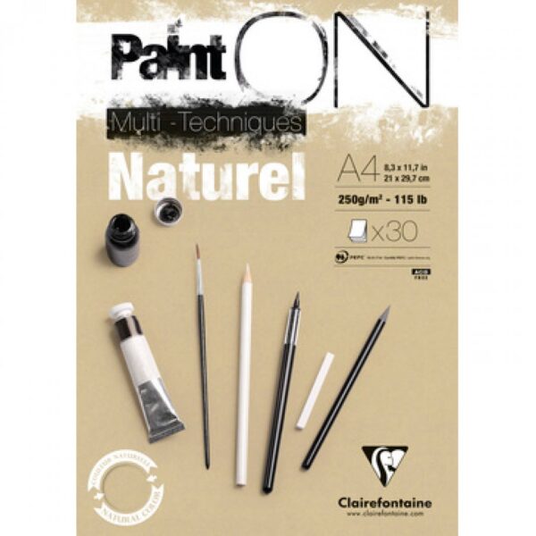 A4 Paint On Multi techniques natur