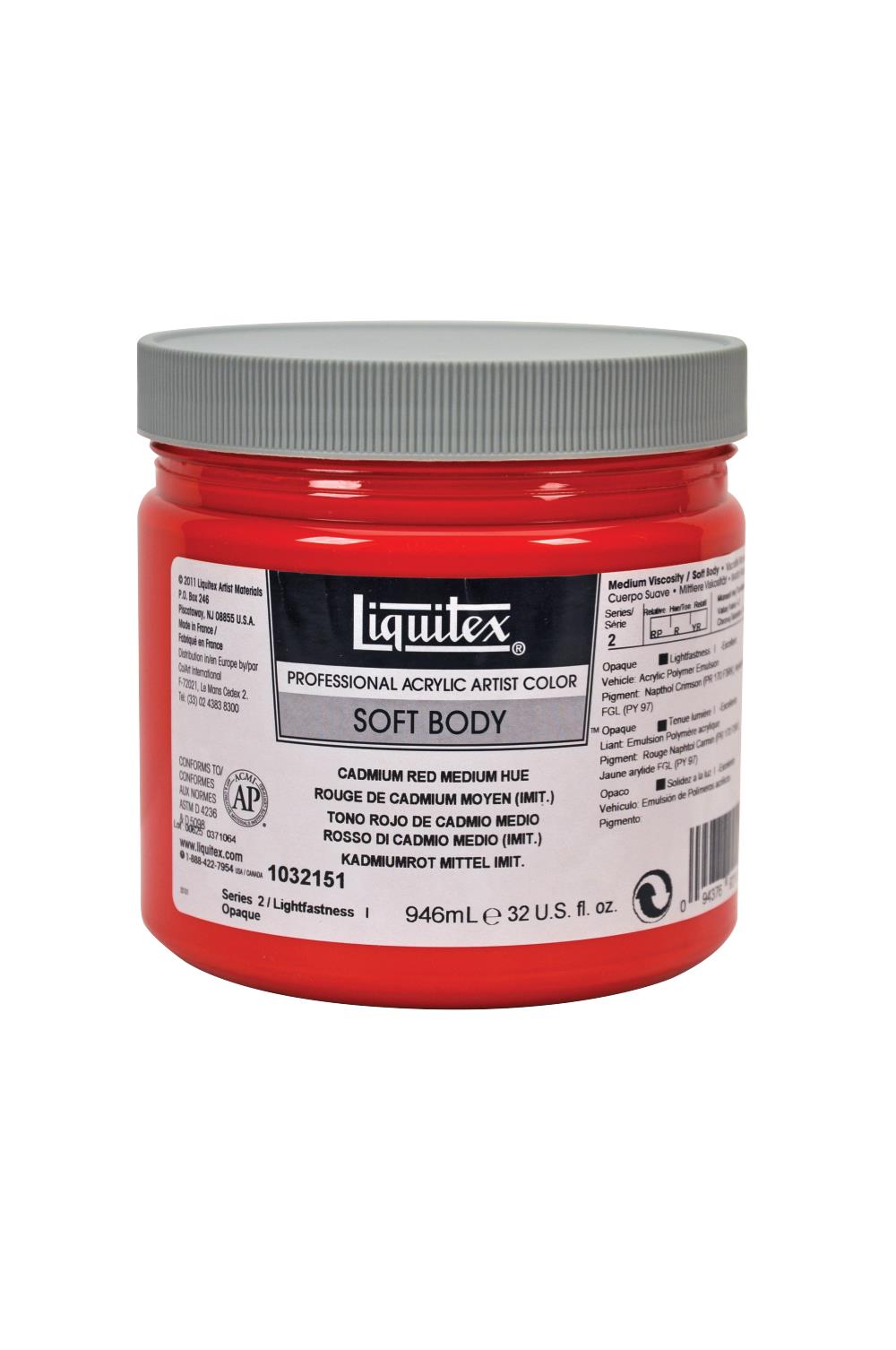 SOFT BOBY 946ML CADMIUM RED MEDIUM HUE