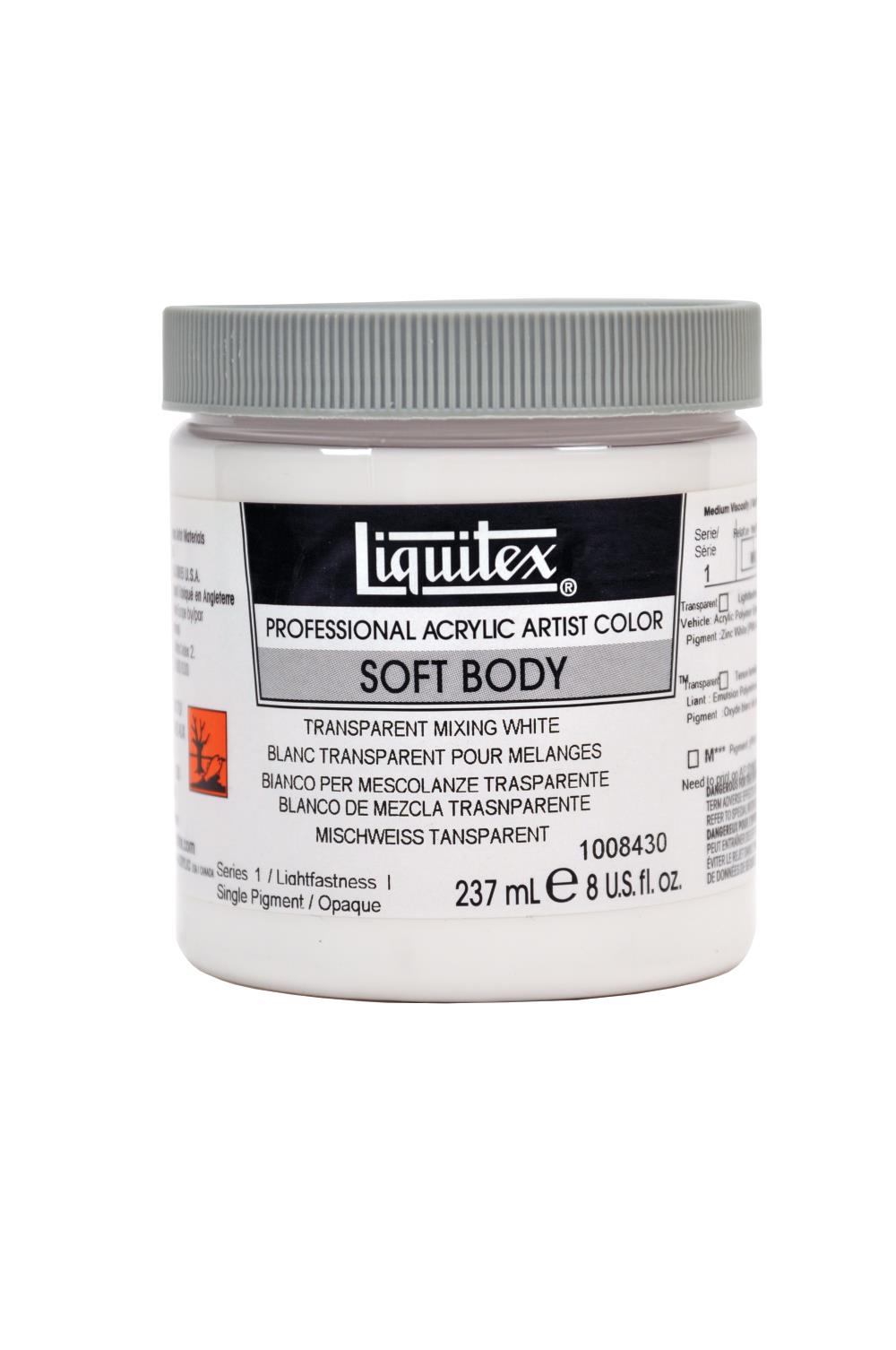 SOFT BODY 237 ML TRANSPARENT MIXING WHITE