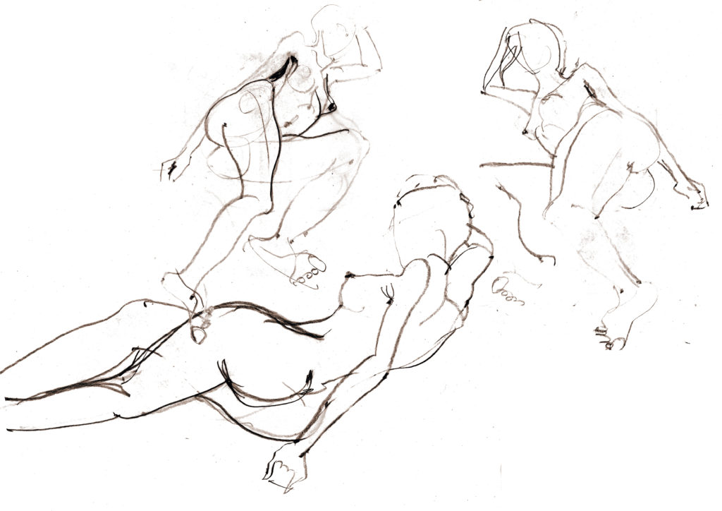 16. april 2023 - Croquis