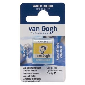 Van Gogh - 1/2 pan Azo Yellow Medium