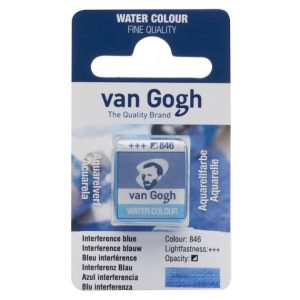 Van Gogh 1/2 Pan Interference Blue